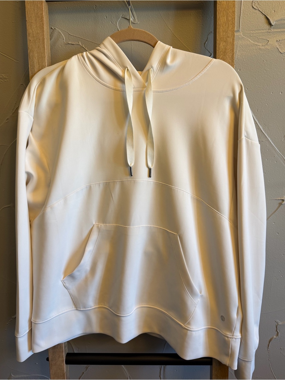 Women’s Cream Hooded Sweatshirt - Soft Pullover Hoodie